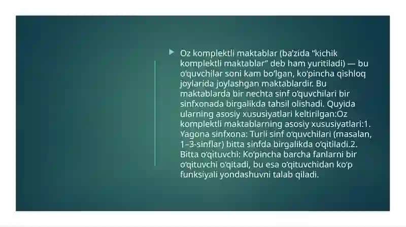 Oz komplektlangan maktablarda tabiiy fanlar darslarini loyihalash usullarini o’rganish 3