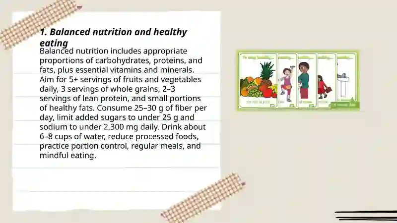 Keeping healthy 3