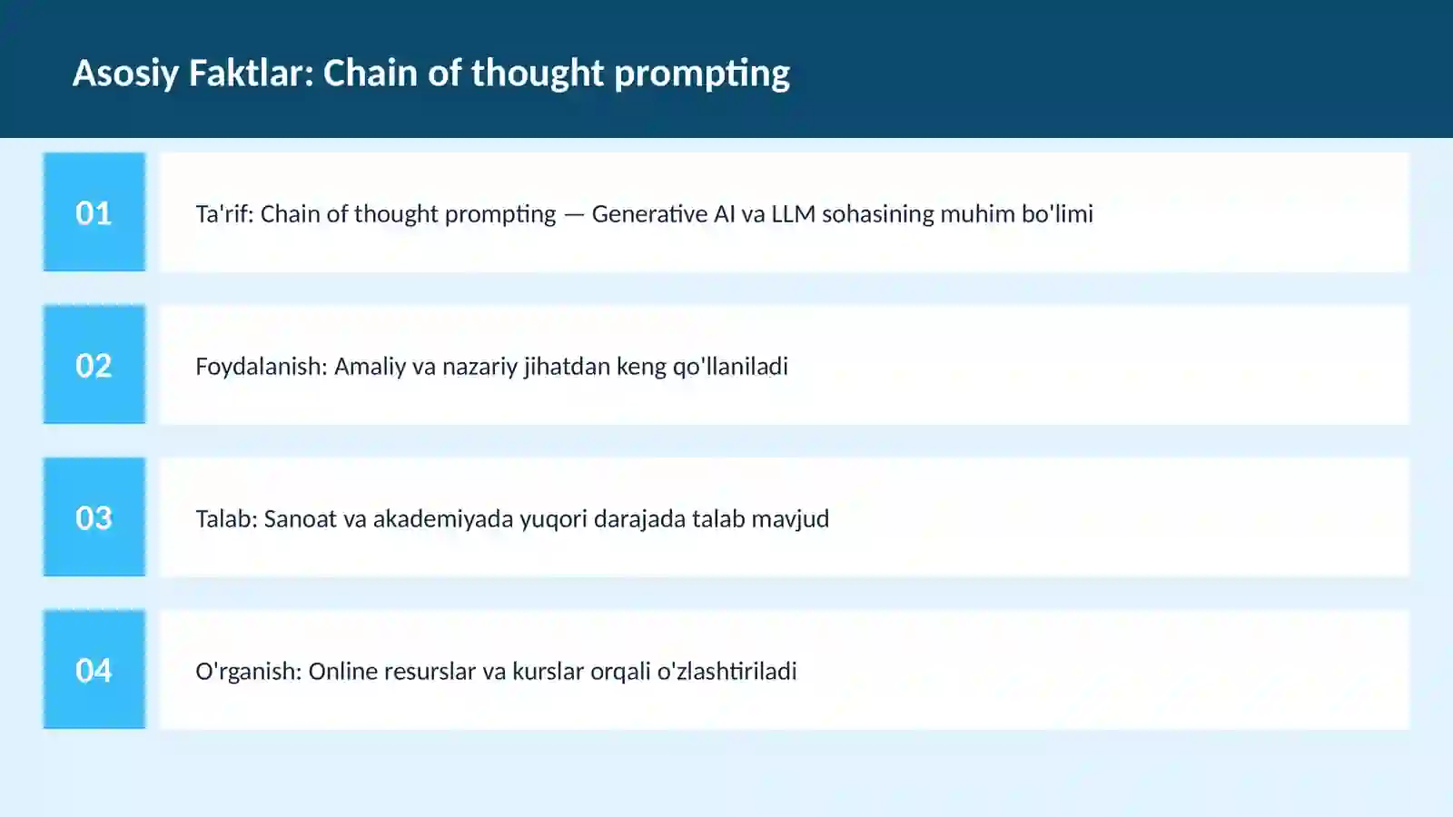 Chain of thought prompting 3