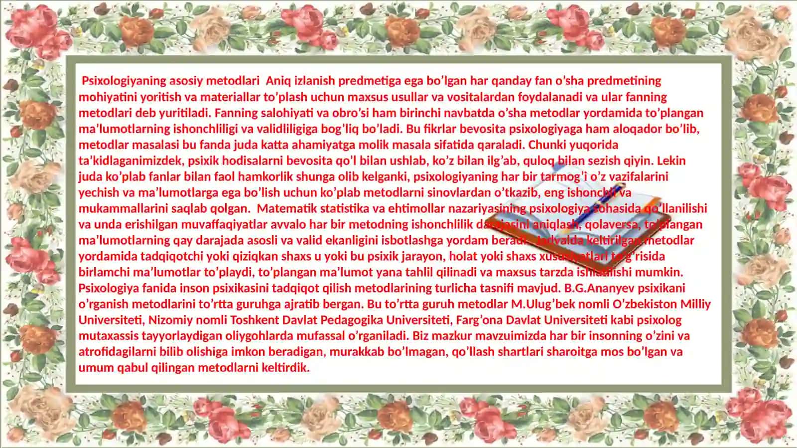 Psixologik metodlar 3