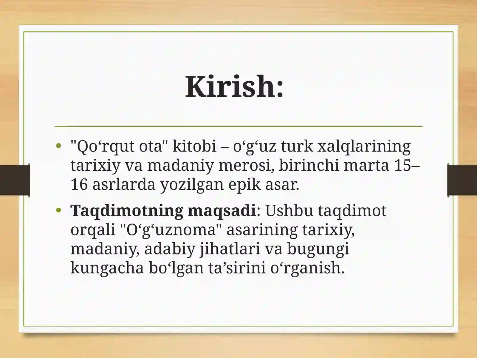 Qo‘rqut ota kitobi – O‘g‘uznoma tahlili 3