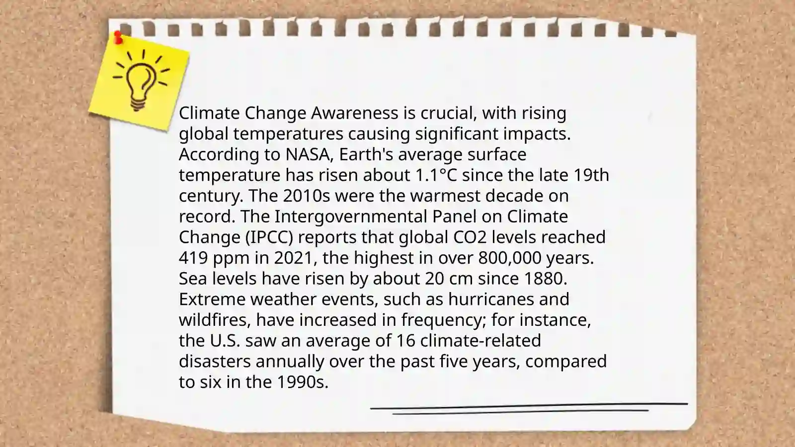 Climate Change Awareness 3