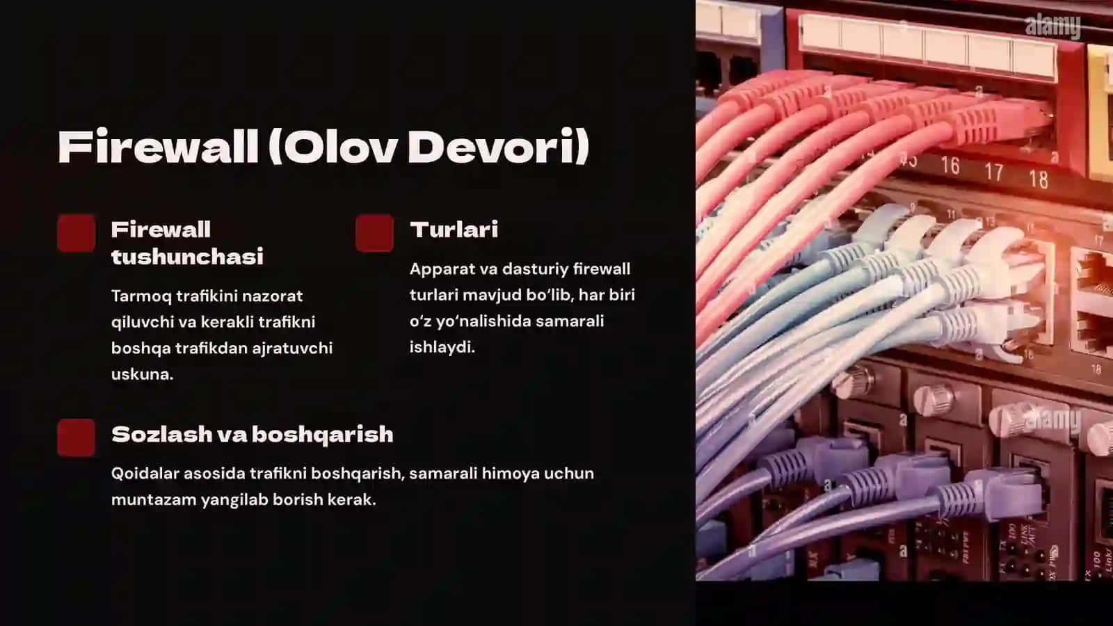 Tarmoq Ma'lumotlar Xavfsizligining Uskunaviy Ta'minoti 3