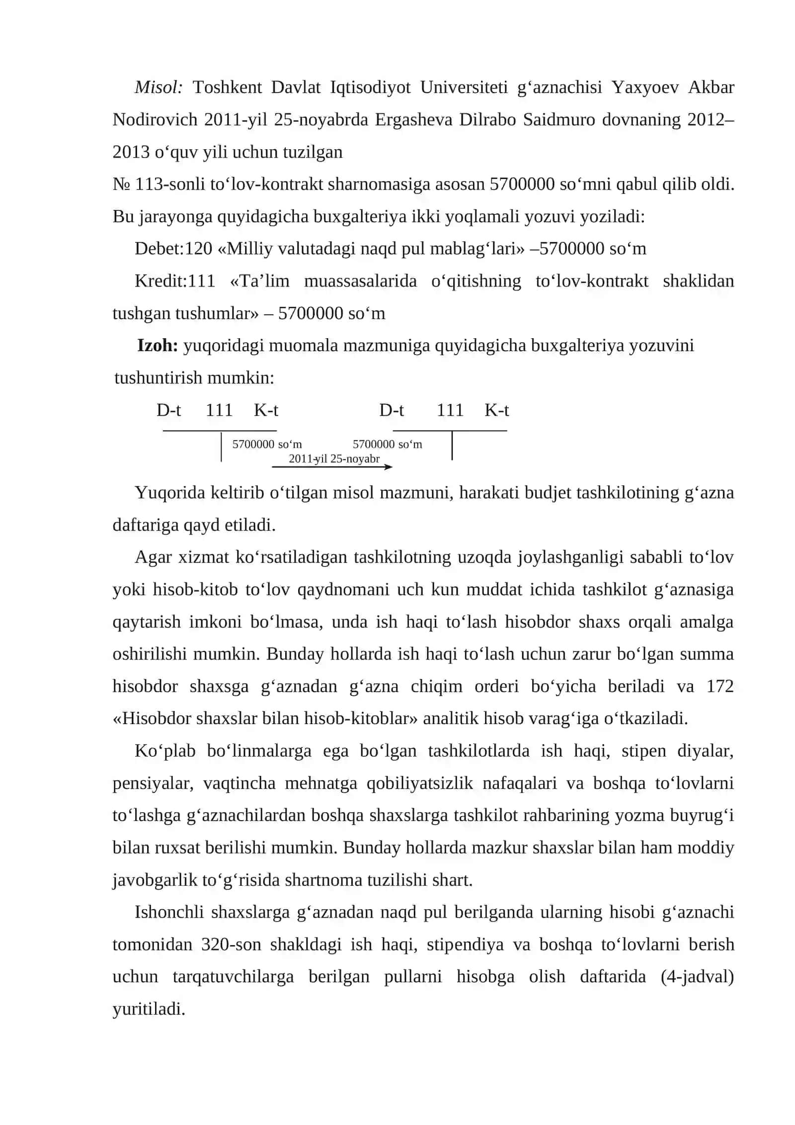 G‘azna muomalalarining analitik va sintеtik hisobi 3