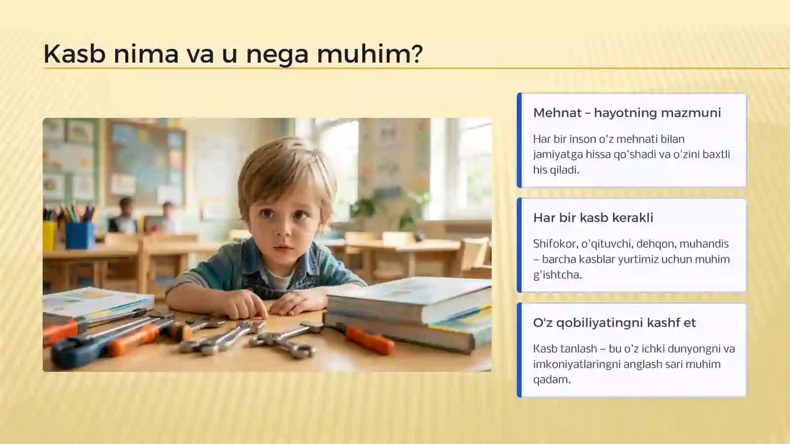 Kasblar gulshodasi 3