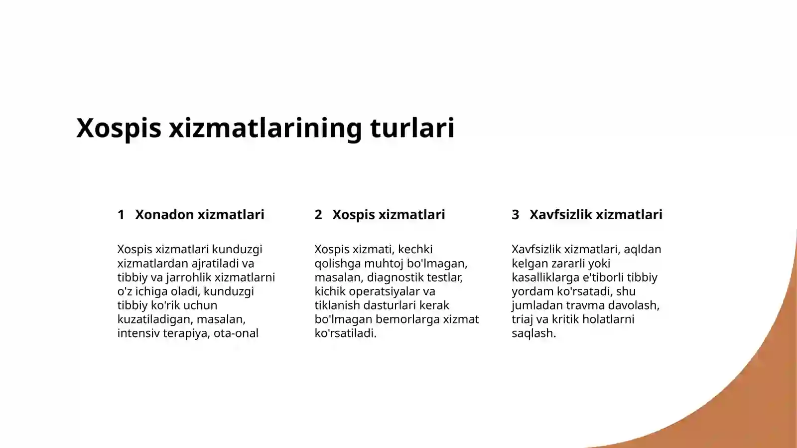 Xospis xizmati 3