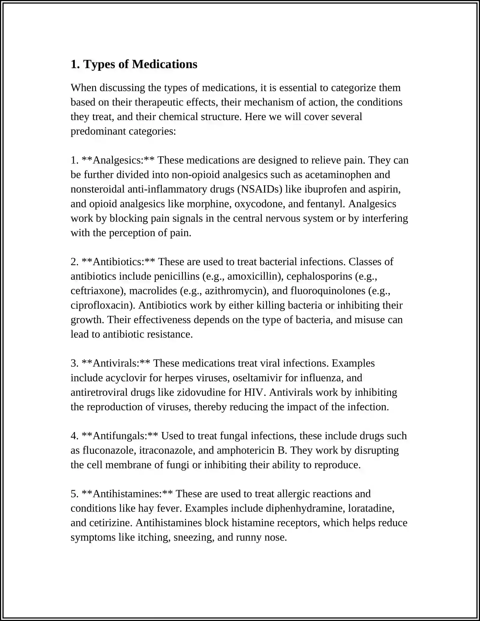 Medications 3