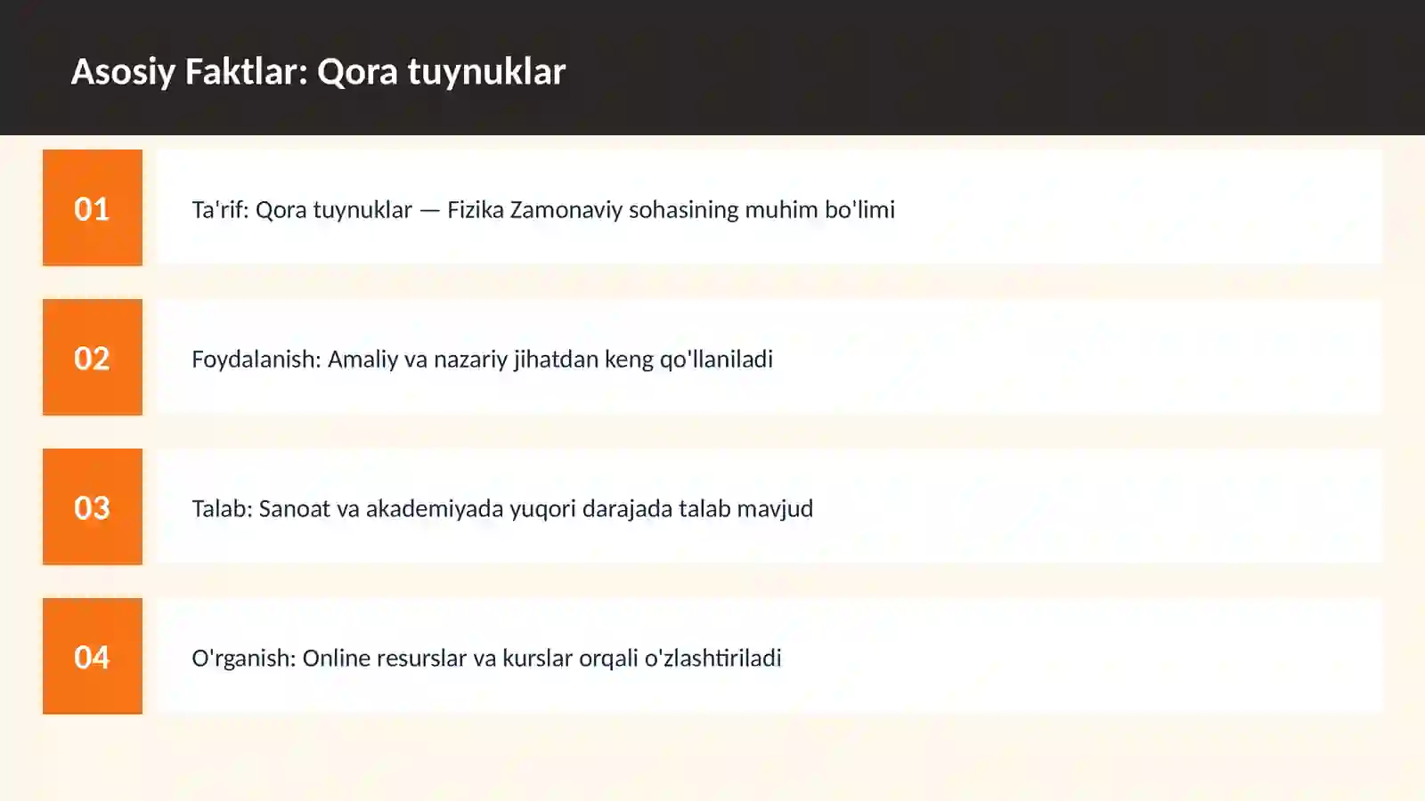 Qora tuynuklar 3