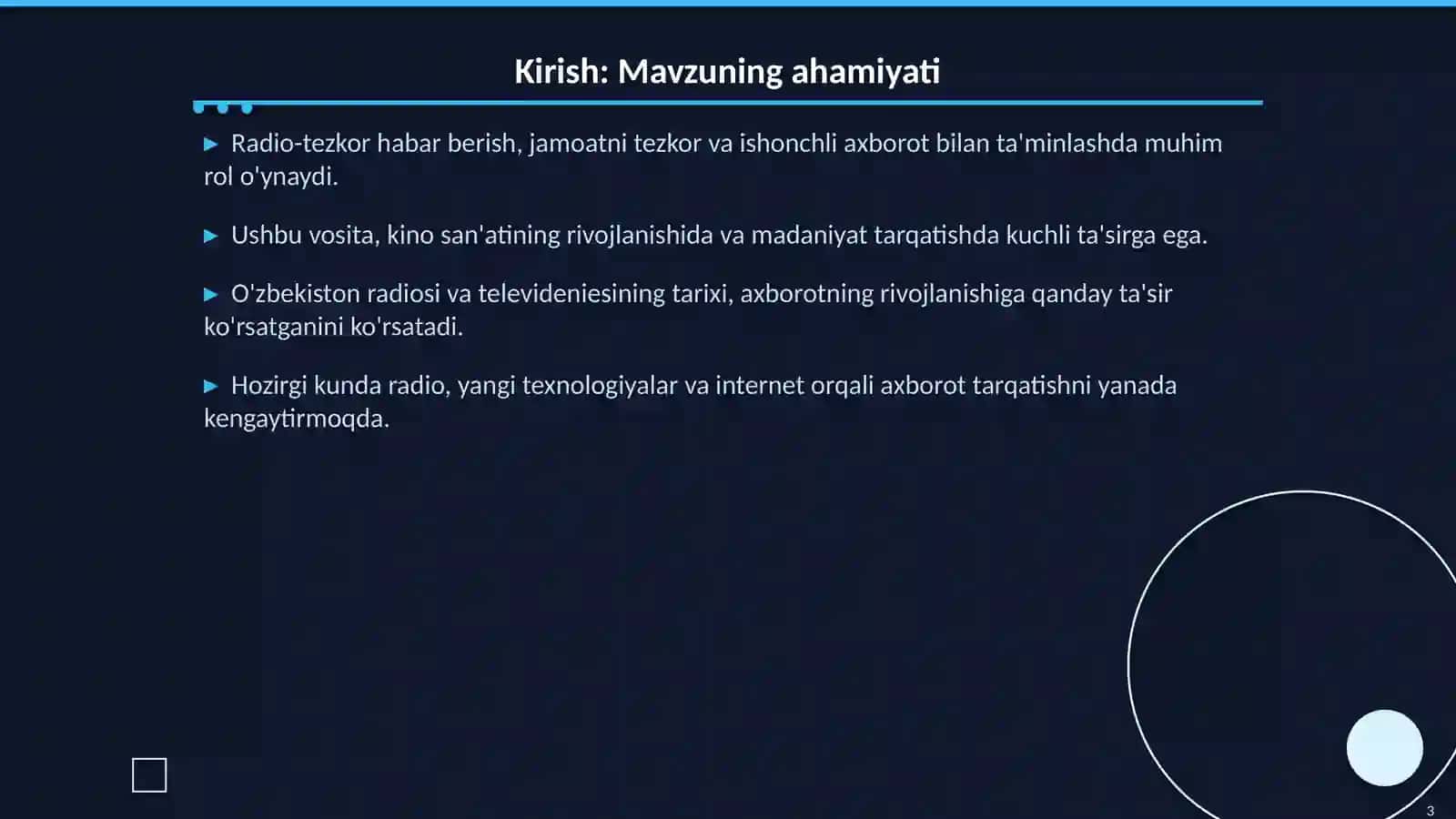 Radio-tezkor habar berish va axborot tarqatish vositasi 3