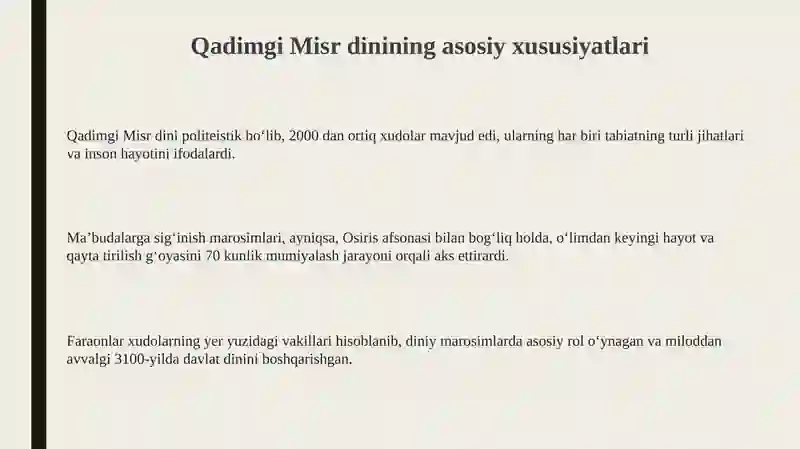 Qadimgi Misrning dini 3