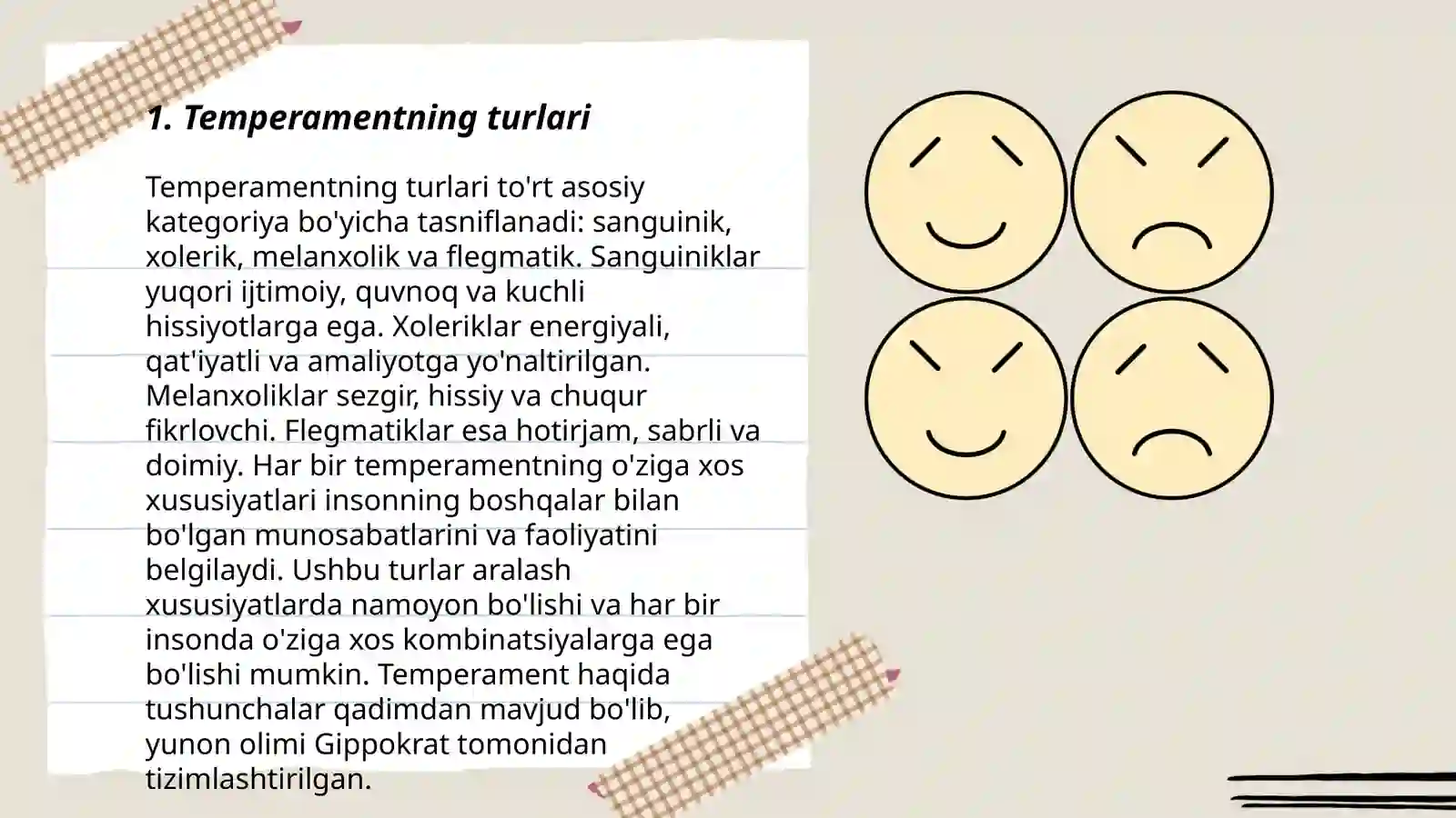 Temperament 3