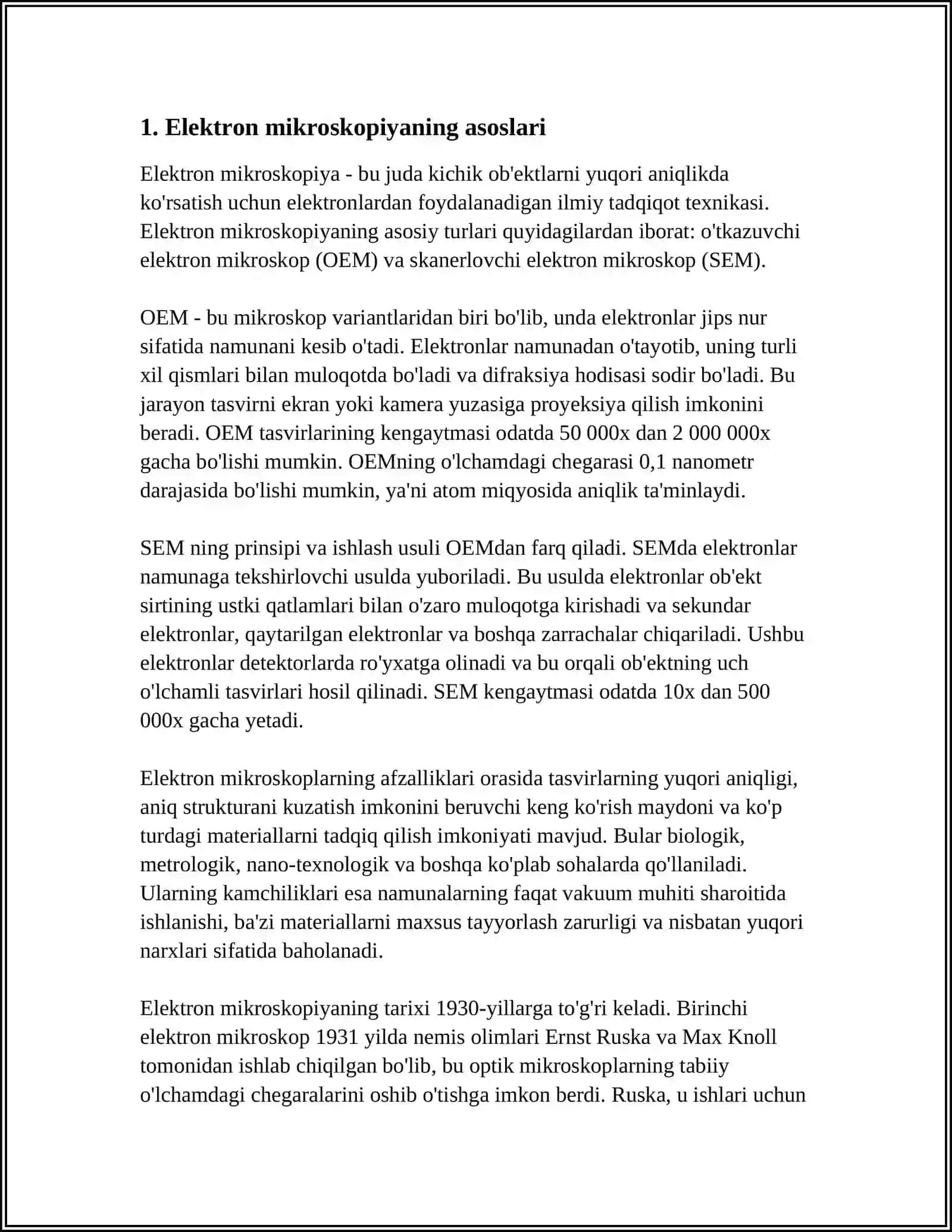 ELEKTRON MIKROSKOPIYA SKANEROVCHI BIOFIZIKAVIY MEXAANIZIMI 3