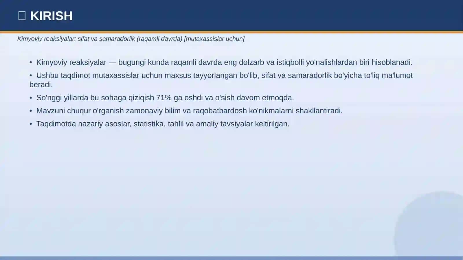 KIMYOVIY REAKSIYALAR 3