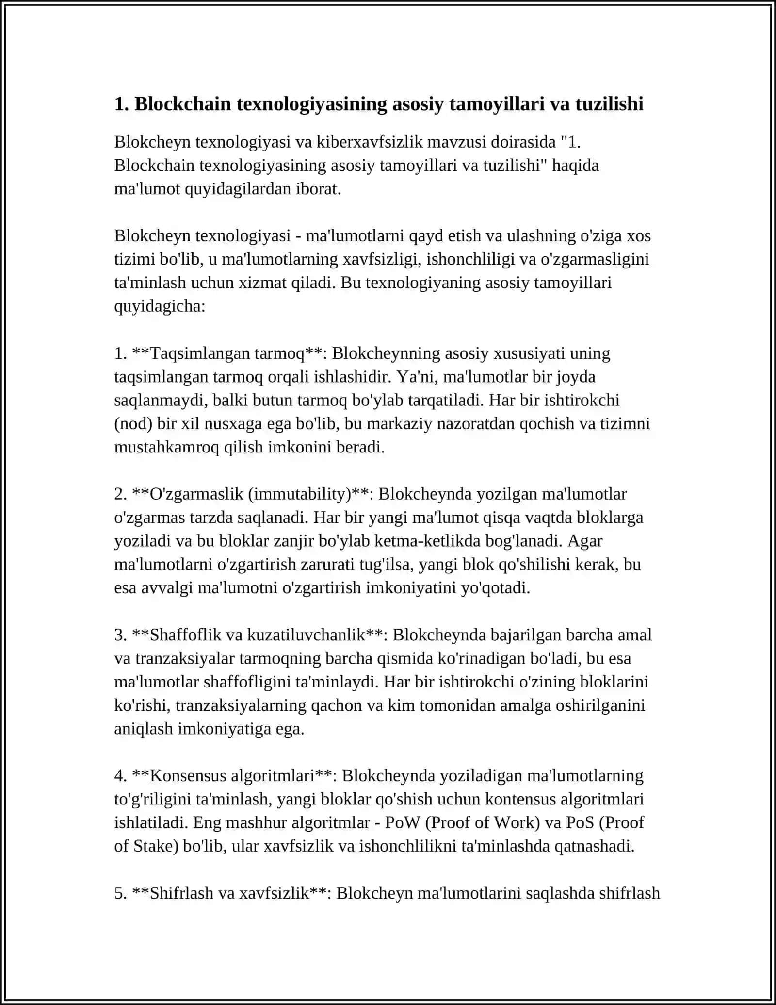 Blockchain texnologiyasi va kiberxavfsizlik 3