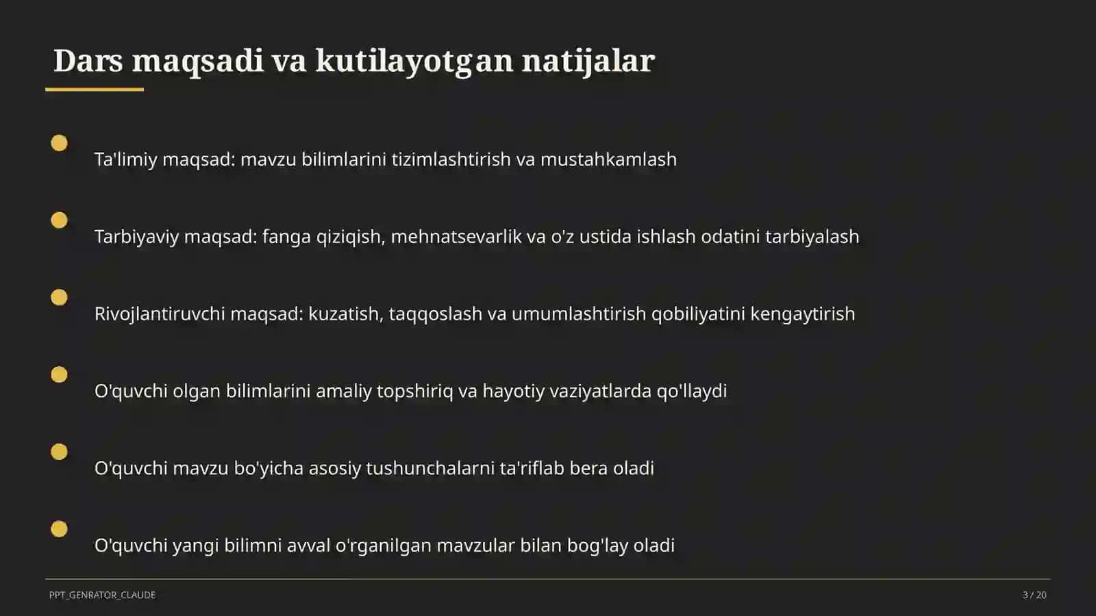 Veb-sahifa yaratish: HTML asoslari (9-sinf) 3