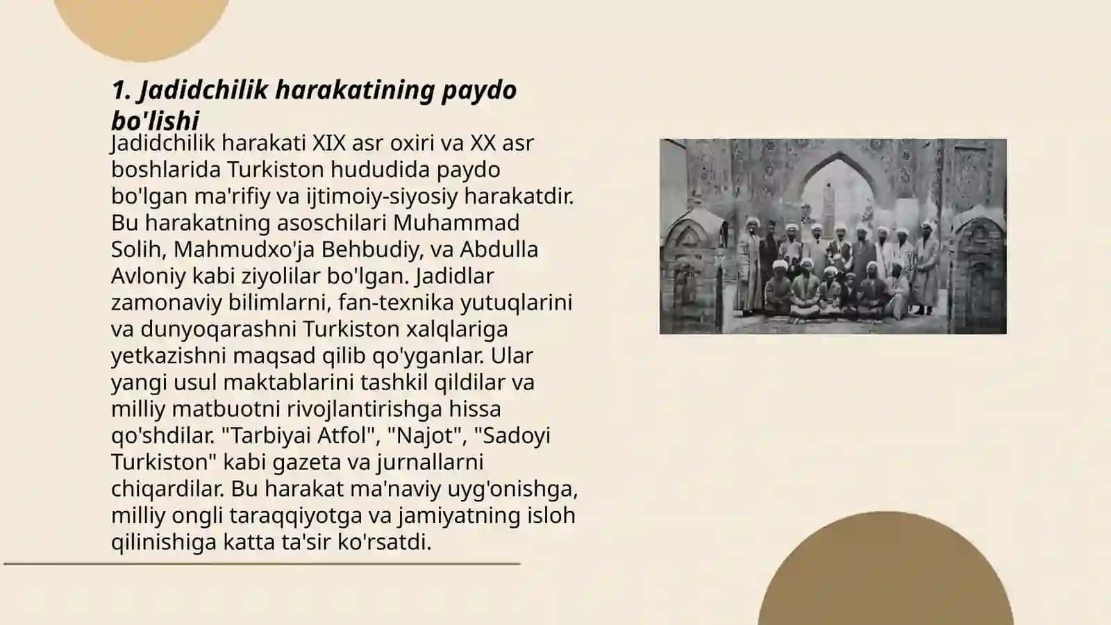 Jadid marifatparvarlarining olka ijtimoiy-manaviy hayotida tutgan orni 3