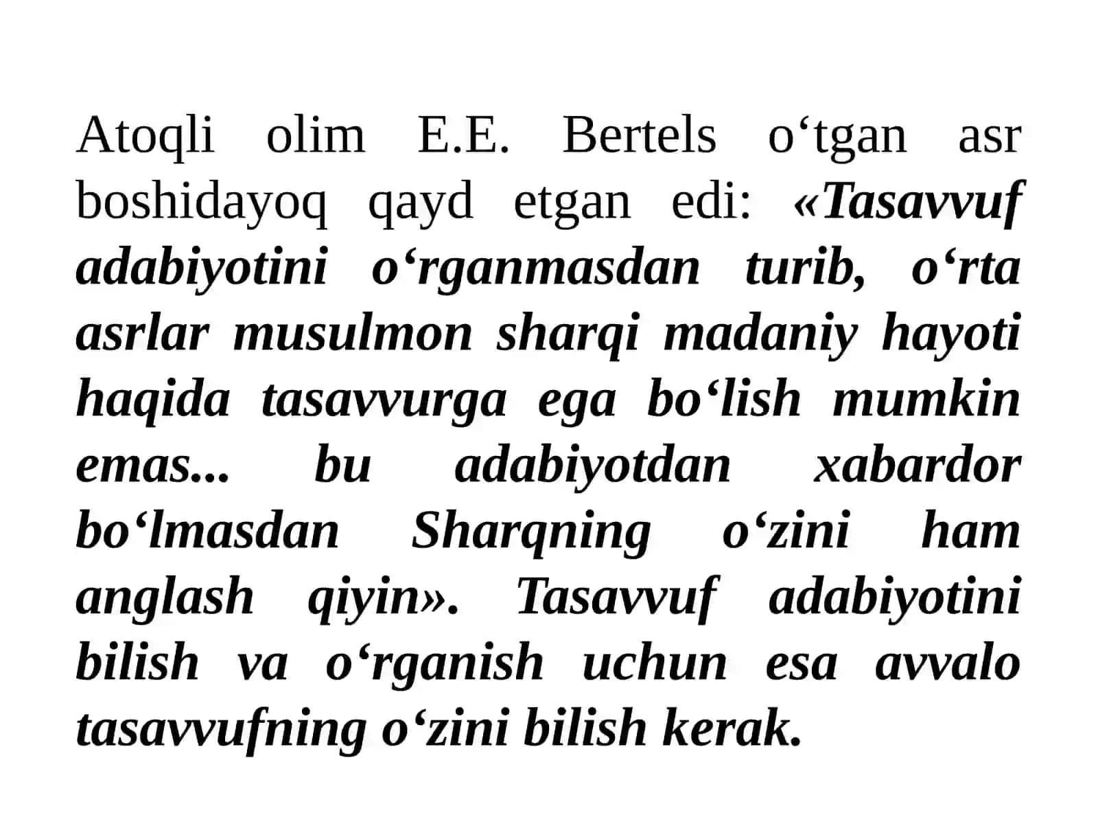 Mumtozadabiyotning diniy-tasavvufiy va ilmiy manbalari 3