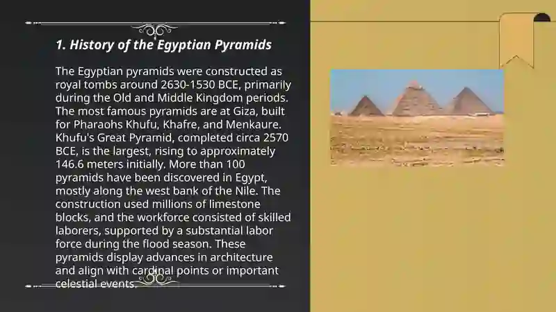 Egyptian pyramids 3