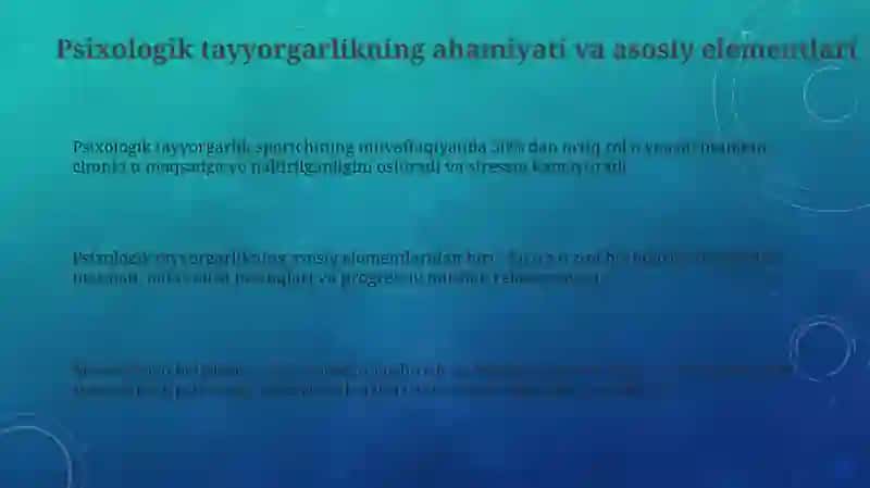 Sportchini individual tayyorlashda psixologiya 3