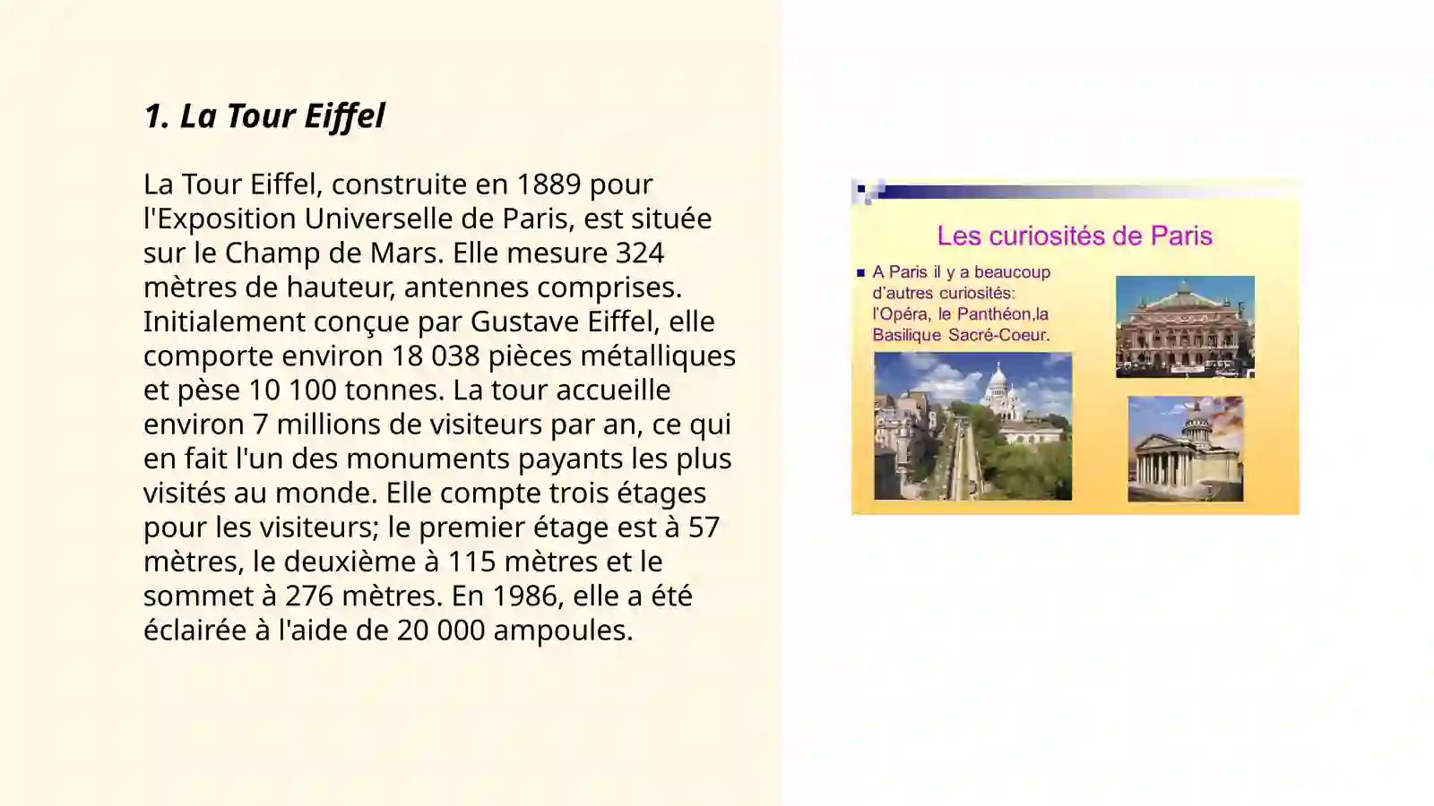 Les curiositüs de Paris 3