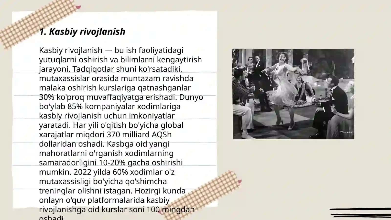 Kasbiy rivojlanish 3