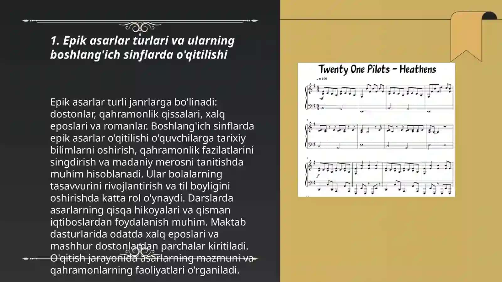 Boshlang'ich sinfda epik asarlar ustida ishlash uchun metodik tavsiyalar ishlab chiqish 1-2- sinflar uchun 3