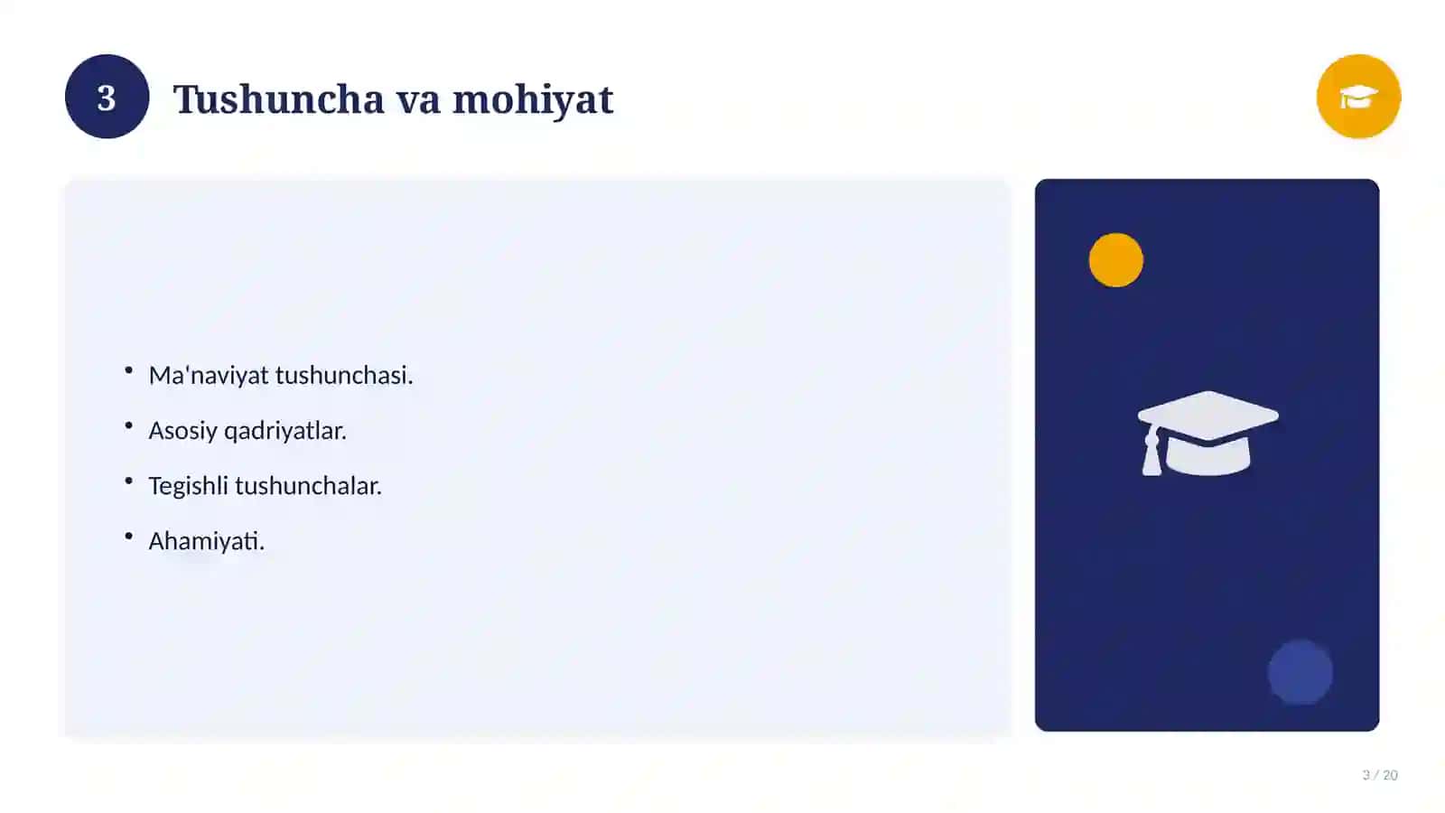 Dinshunoslik: nazariy asoslari, an'anaviy yondashuvda (Glossariy va atamalar tahlili) 3