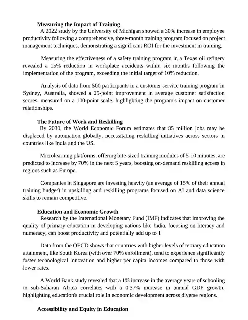Lifelong Learning and Development 3