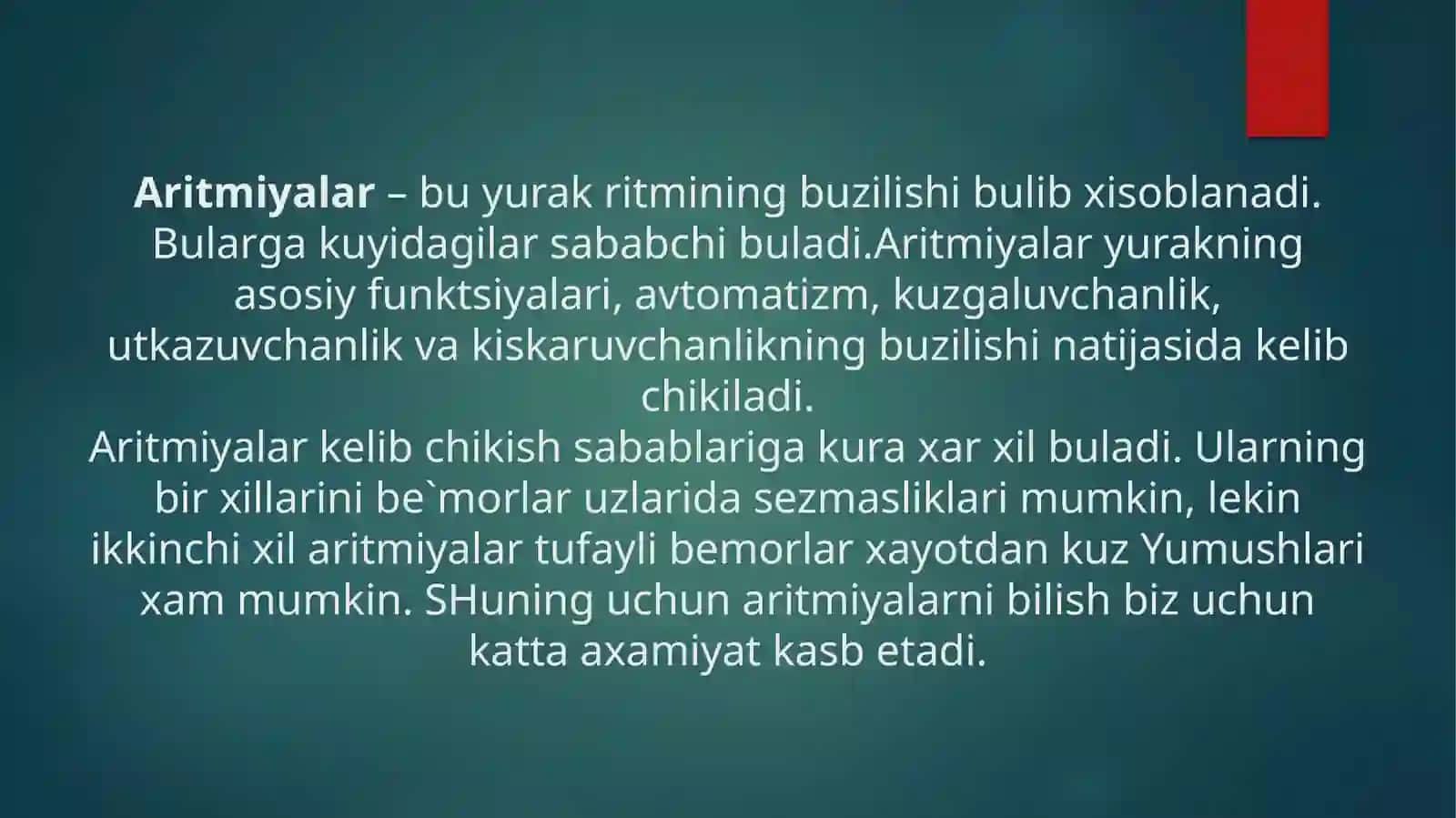 YURAK ARITMIYALARI 3