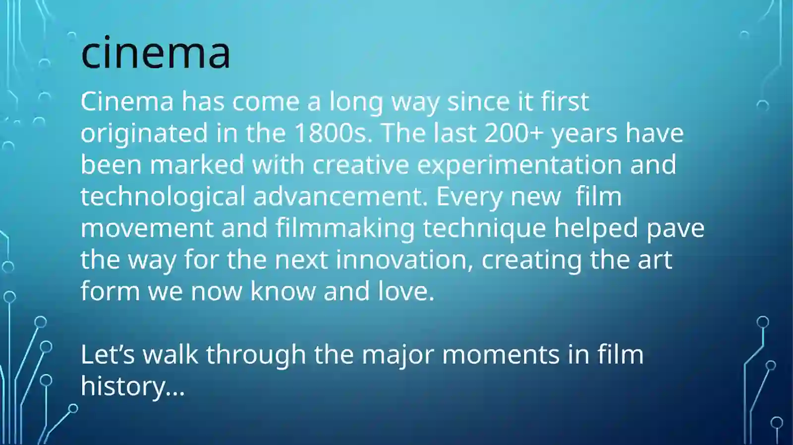 cinema 3