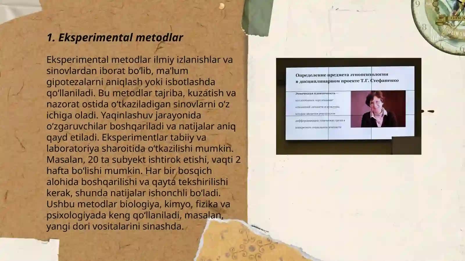 Ijtimoiy va etnopsixologik tadqiqotlarning asosiy va yordamchi metodlari 3