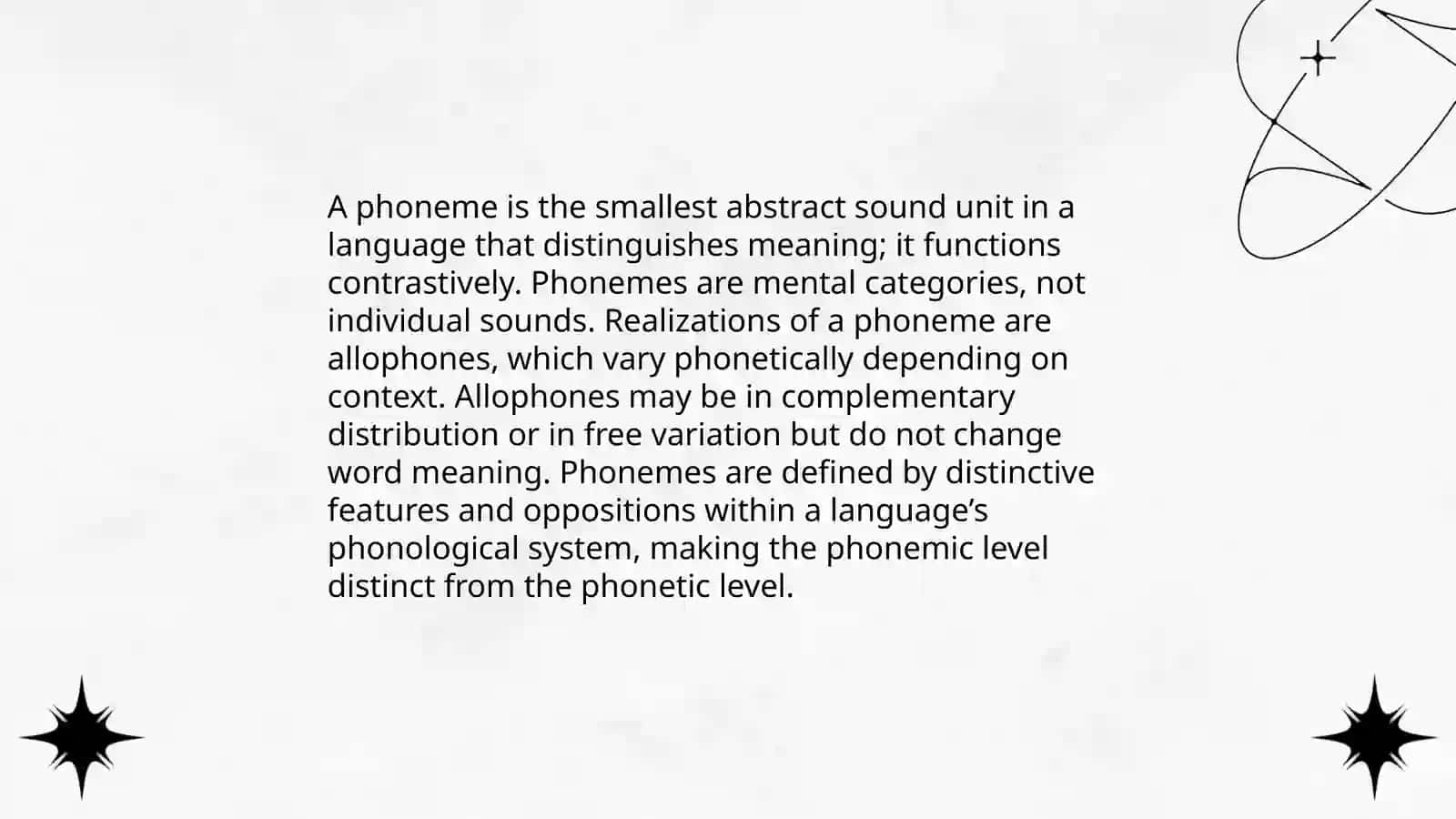 The theory of phonemes 3