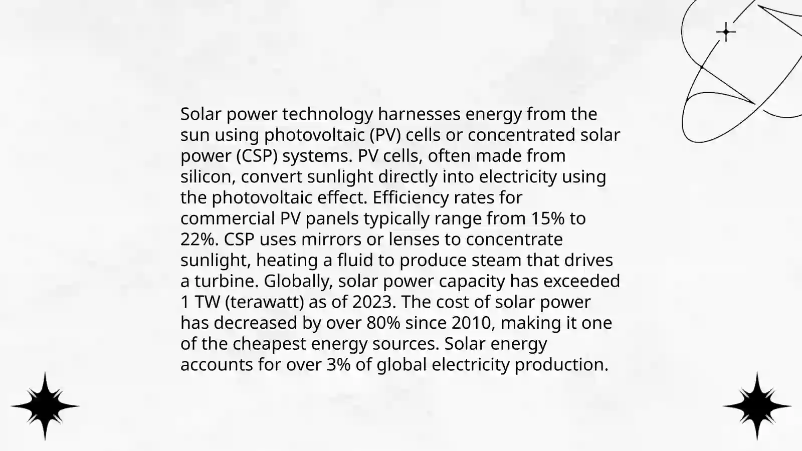 Solar Power Technology 3