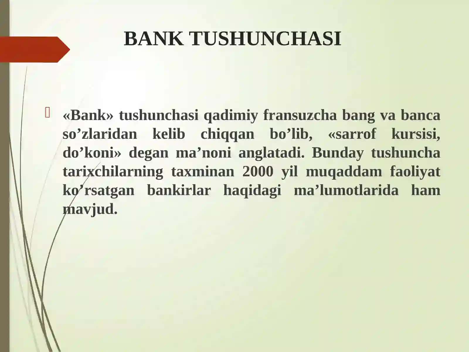 Banklarning iqtisodiy barqarorlikni ta’minlashdagi o‘rni 3