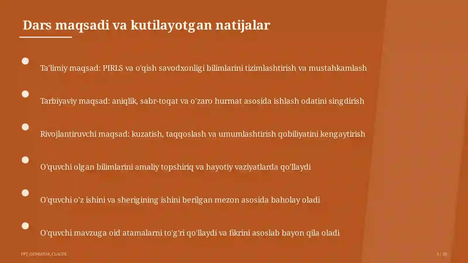 PIRLS va o'qish savodxonligi 3