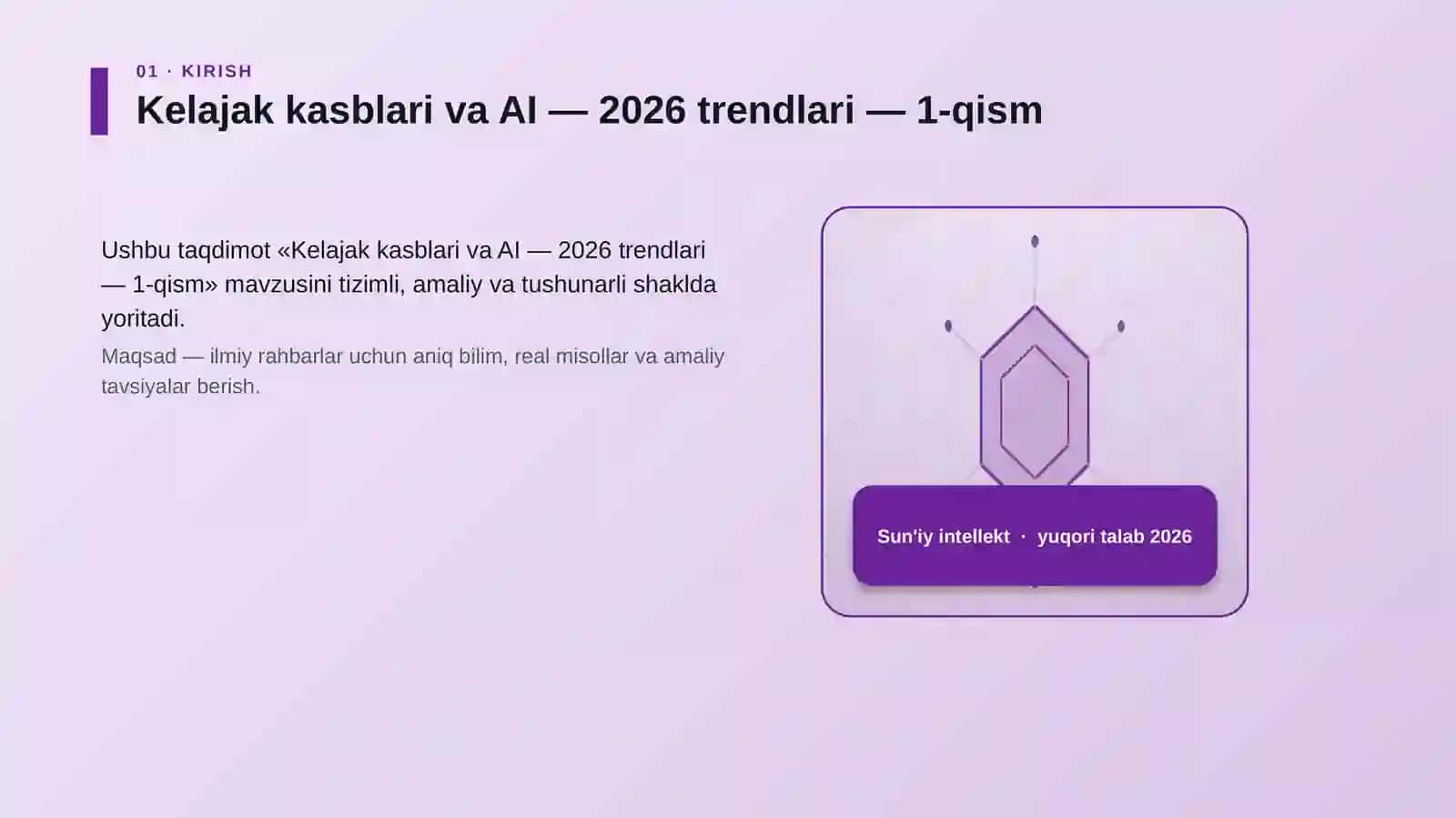 Kelajak kasblari va AI — 2026 trendlari — 1-qism 3