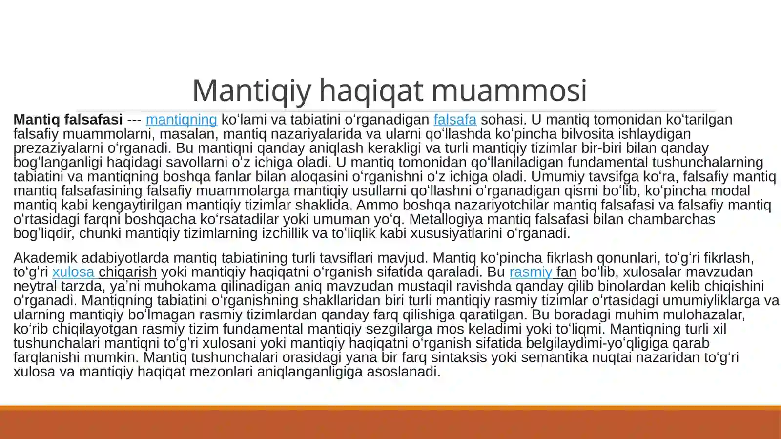 Mantiq falsafasi 3