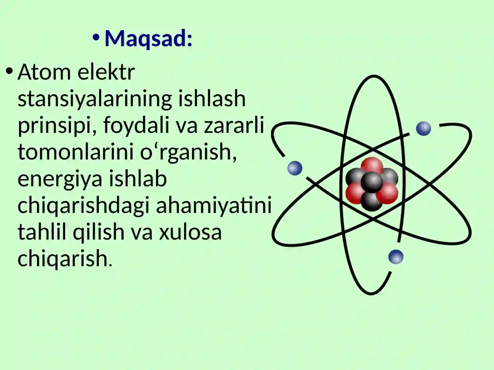 ATOM ELEKTR STANSIYALARI 3