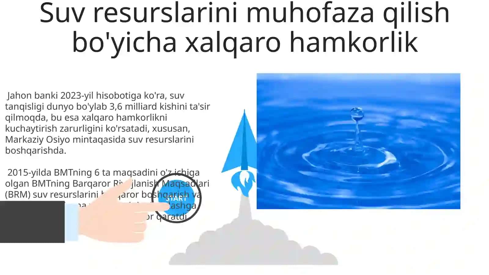 Suv resurslarini muhofaza qilish va ulardan oqilona foydalanish 3