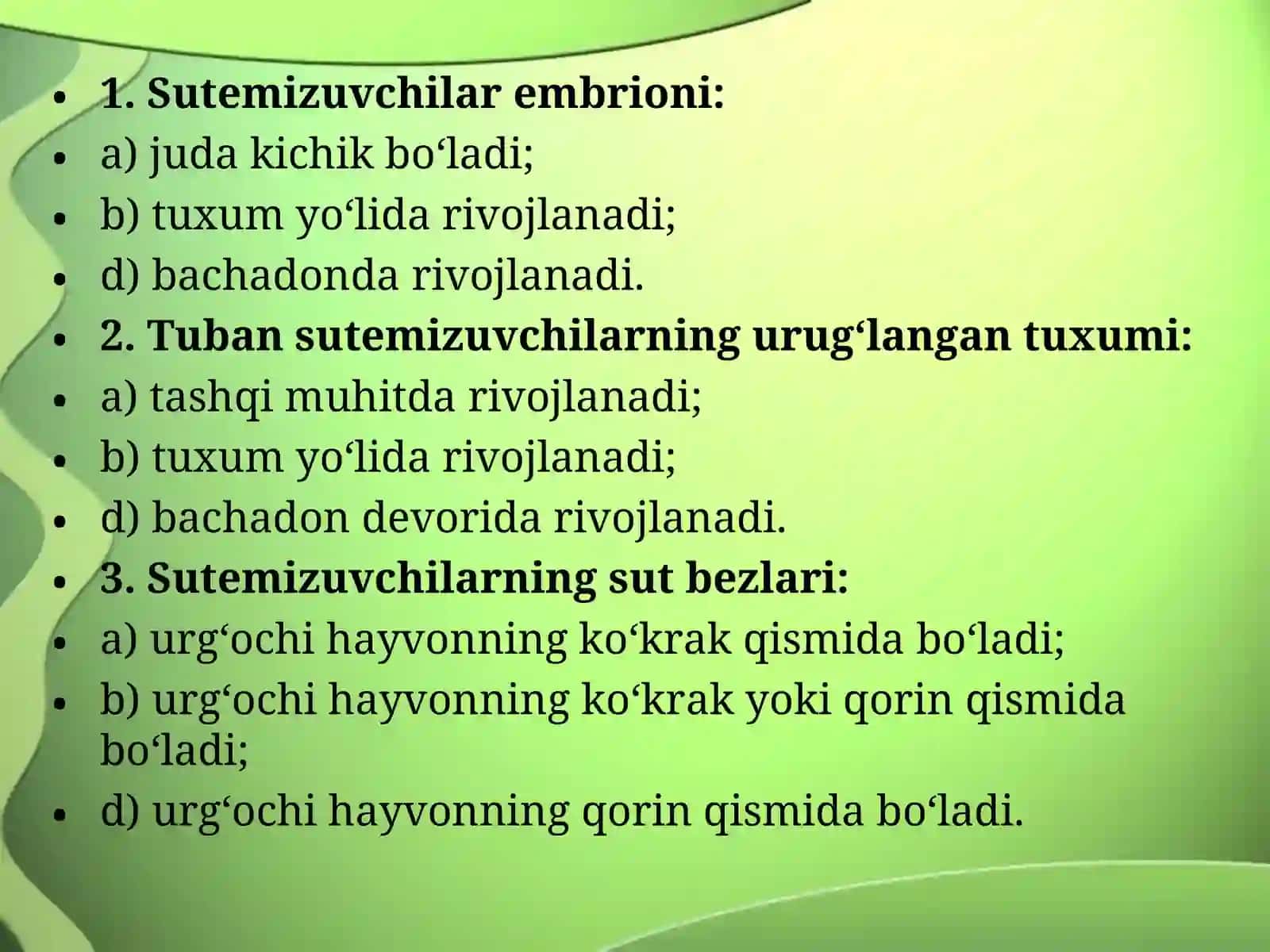 Sutemizuvchilarningxilma-xilligi 3