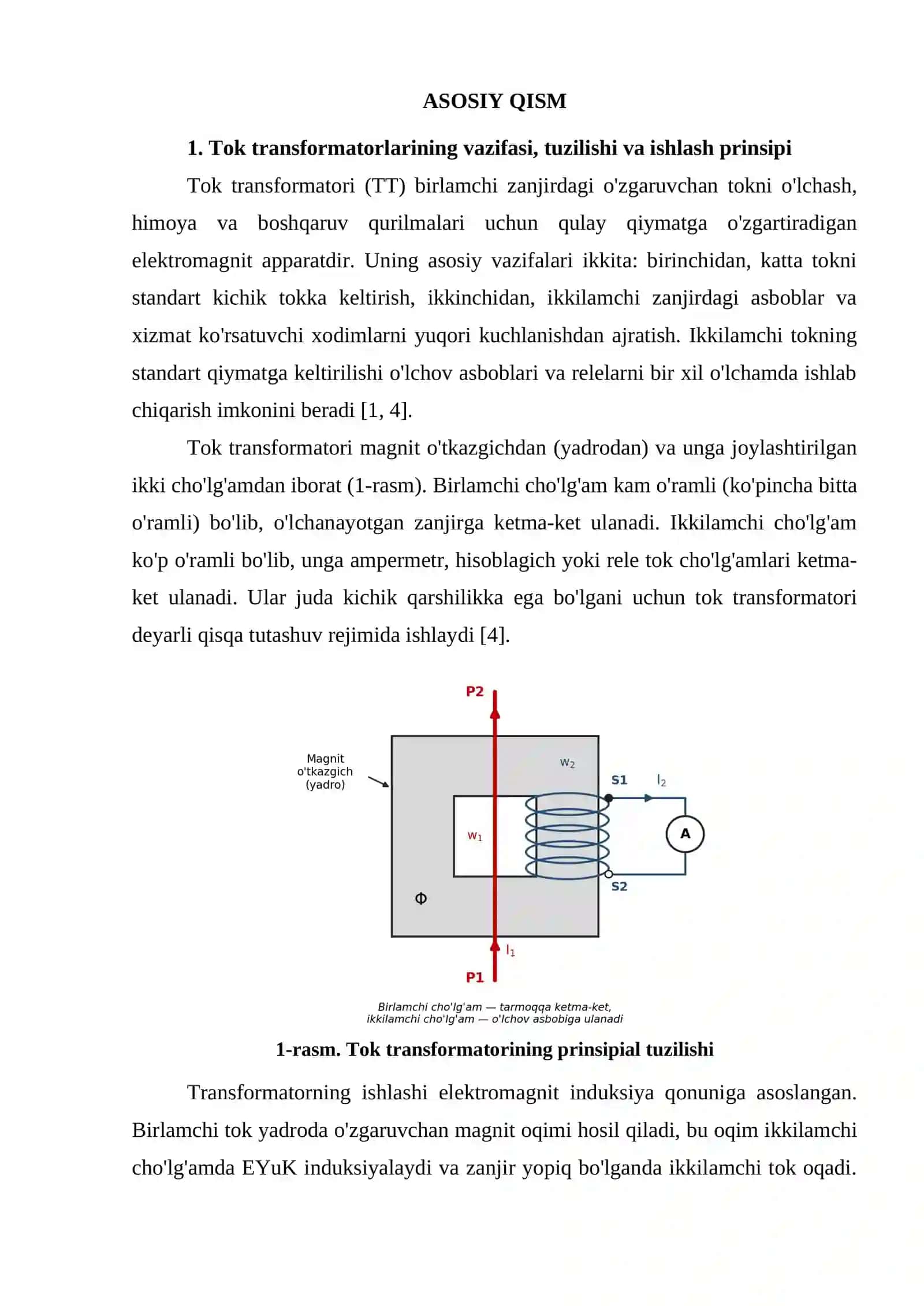 TOK TRANSFORMATORLARI CHO'LG'AMLARINING BELGILANISHI 3