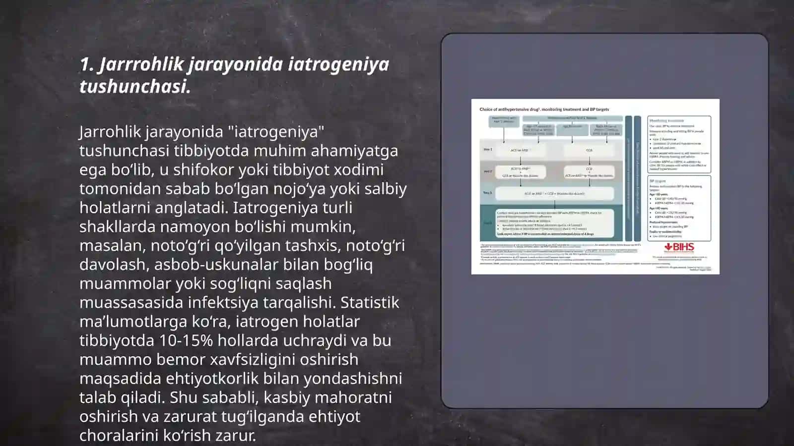 Iatrogeniya jarrohlik sabablari, oldini olish va davolash chora tadbirlari 3