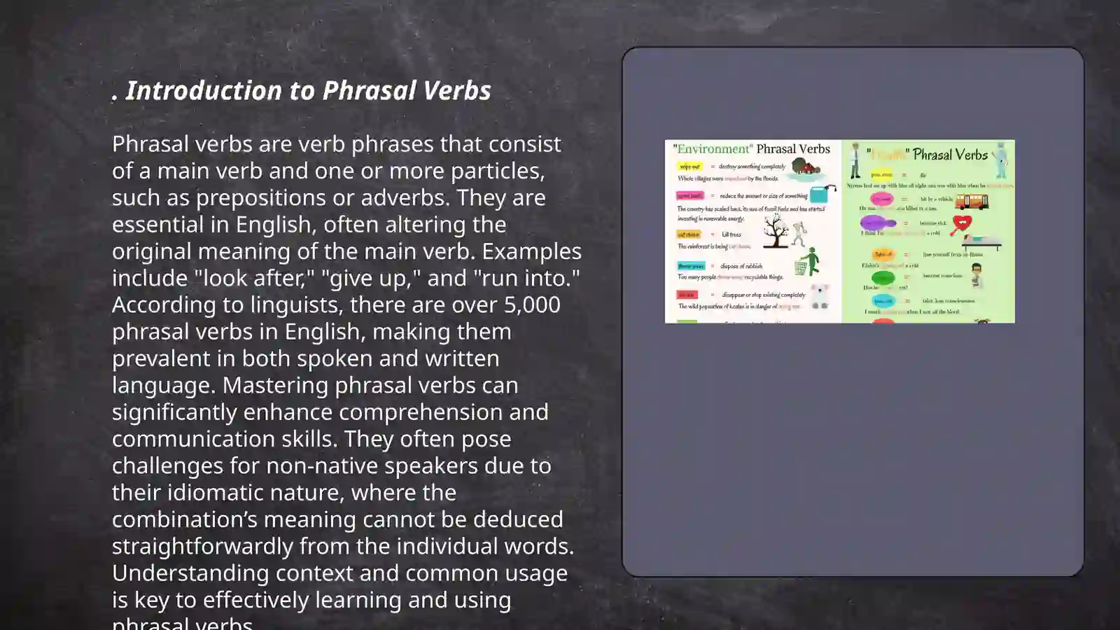 Phrasal verbs 3