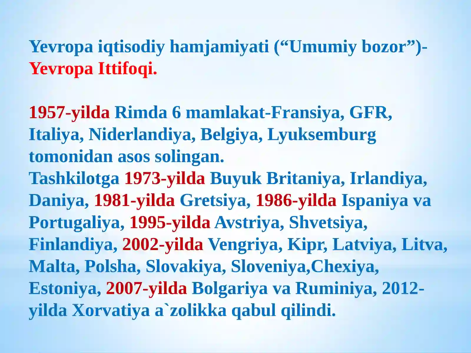 YEVROPA ITTIFOQI VA AQSH MUNOSABATLARI 3