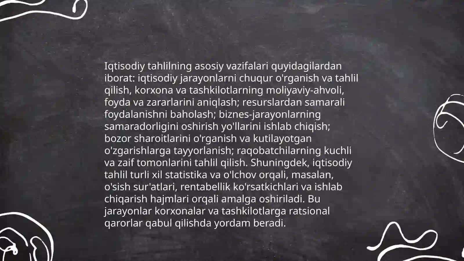 Xo‘jalik yurituvchi sub’ektlar iqtisodiy salohiyatini o‘stirishda hamda mustahkamlashda iqtisodiy tahlilning o‘rni 3