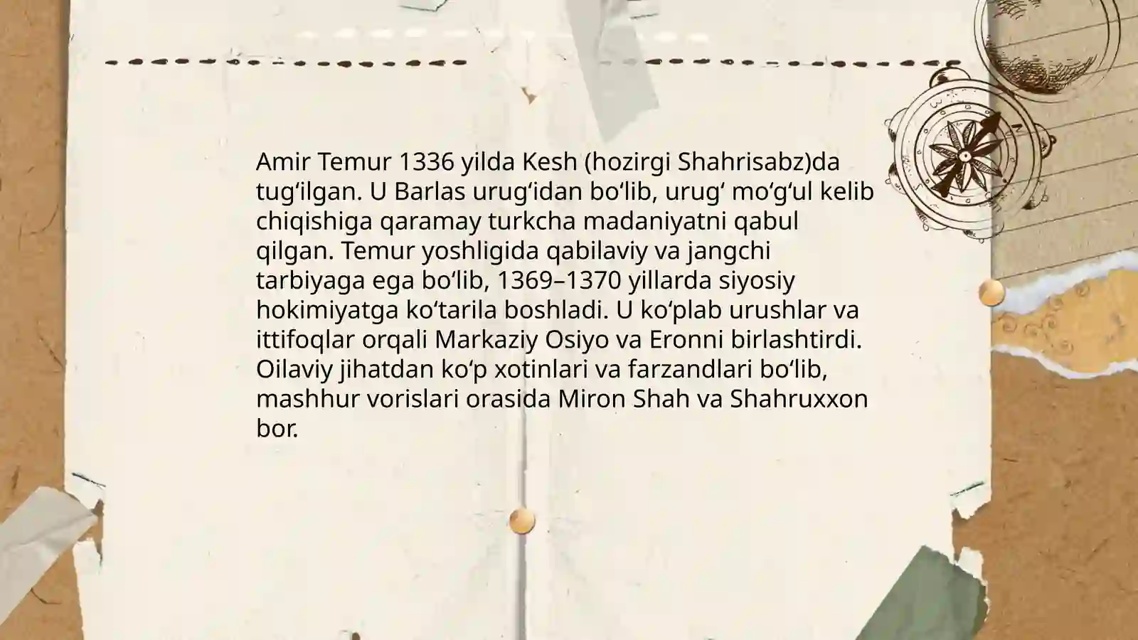 Amir Temur - buyuk davlat arbobi va sarkarda 3