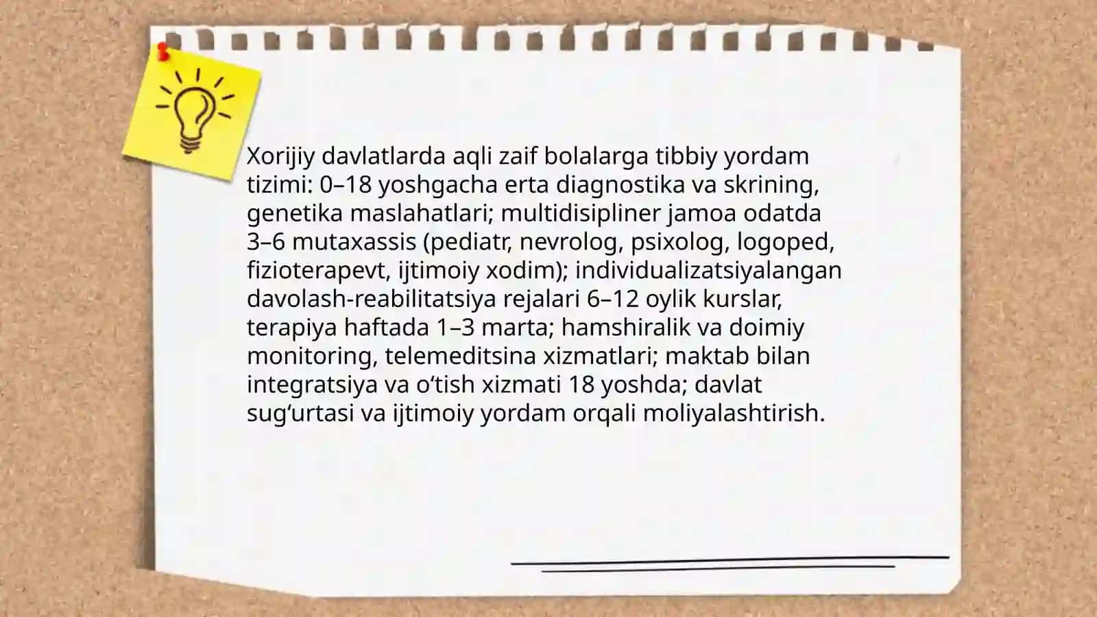 Xorijda aqli zaif bolalarga ko'rsatiladigan yordam 3