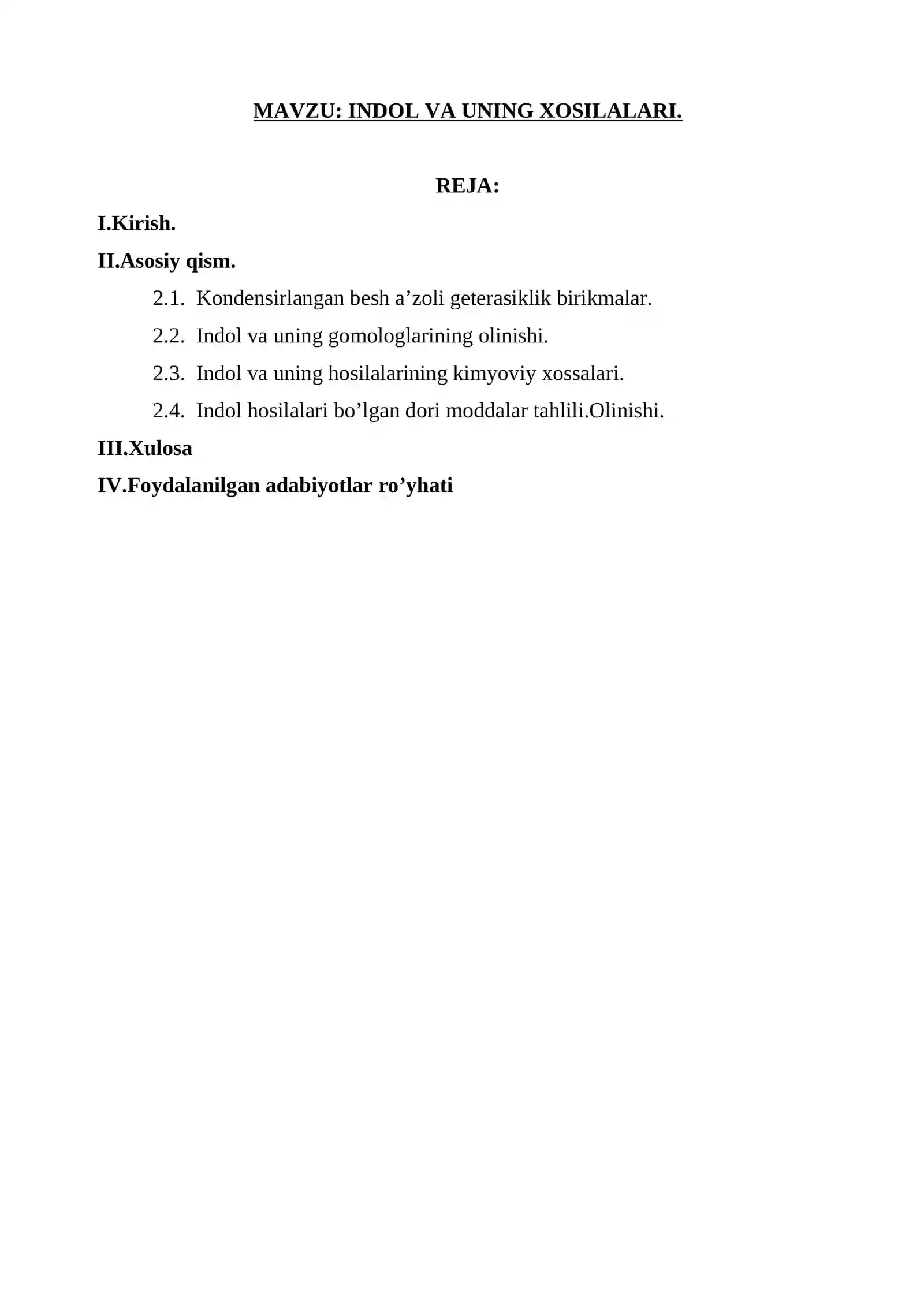Indol va uning hosilalari 3