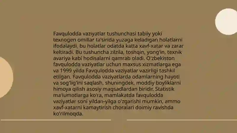 Favqulodda vaziyatlar hududida qutqaruv ishlarini tashkil etish 3