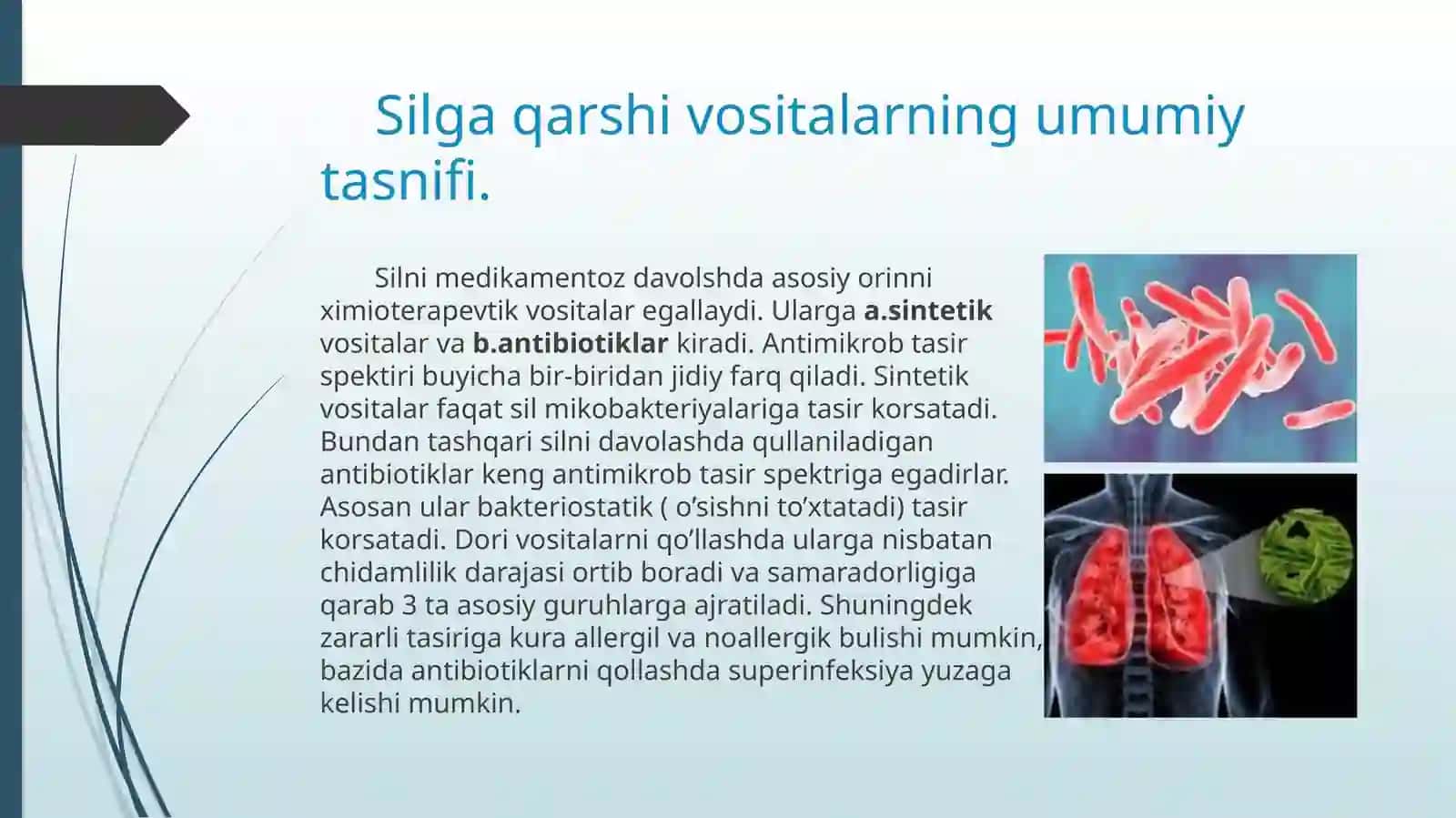 Silva zamburug’larga qarshi dorivositalar mavzusi 3
